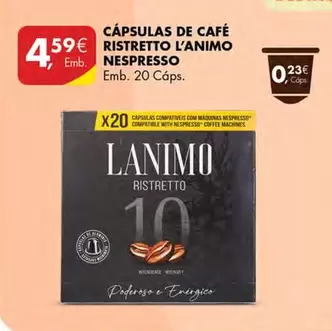 Nespresso - Capsulas De Cafe Ristretto
