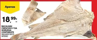 Continente - Bacalhau Crescido Da Noruega