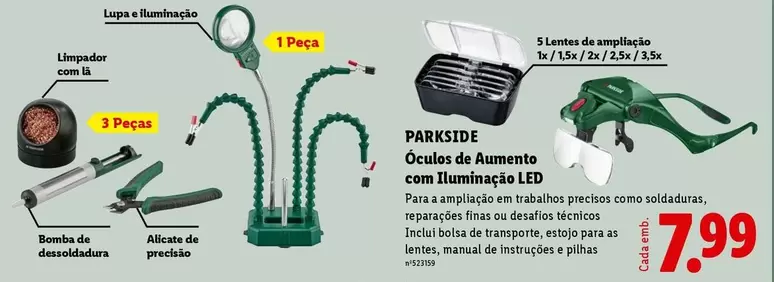 parkside - Oeulos De Aumento Con Lluminés