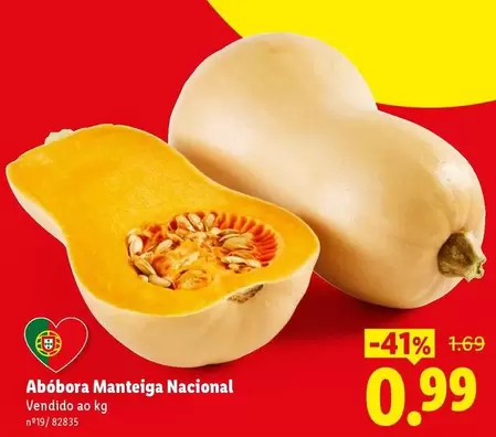 Nacional - Abóbora Manteiga