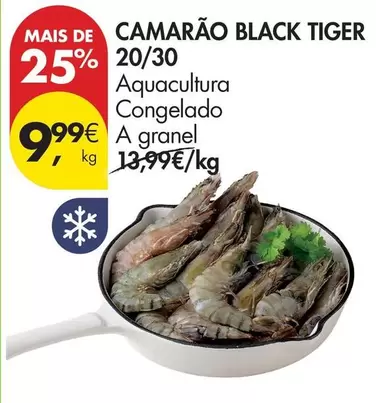 A+ - Camarão Black Tiger 20/30