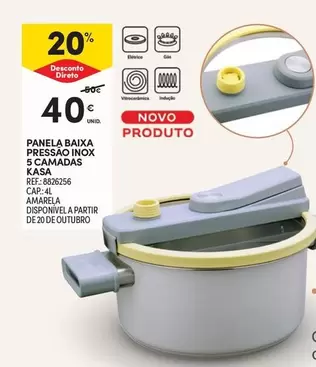 A+ - Panela Pressao Inox 5 Camadas