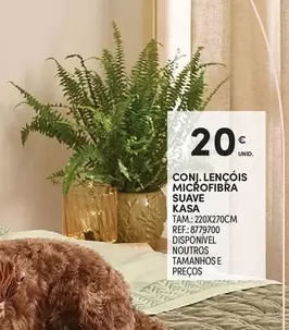 Kasa - Coni, Lencois Microfibra Suave