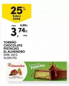 Torrão Chocolate Pistacho