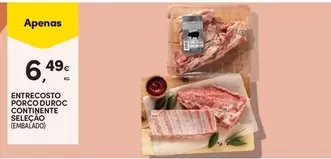 Continente - Entrecosto Porco Duroc