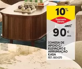 Kasa - Mesa De Apio C/ Elevacao E Arrumacao