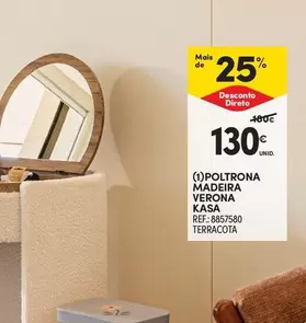 madeira - Poltrona Madeira Verona Kasa