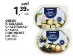 Continente - Queijo P/Saladas C/Azeitonas/C/Alho