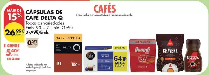 Delta Q - Capsulas De Cafe
