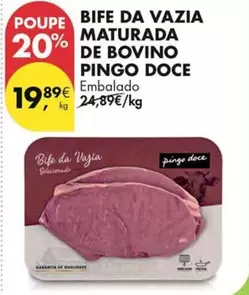 pingo doce - Bife Da Vazia Maturada De Bovino