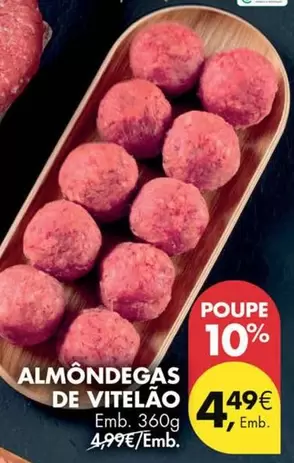 Almôndegas De Vitelão