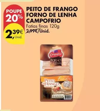 Campofrio - Peito De Frango Forno De Lenha