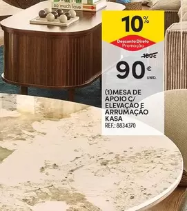 Kasa - Mesa De Apoio C/ Elevação E Arrumacao