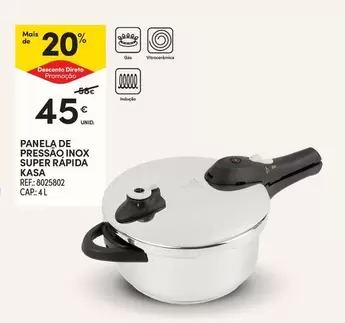 Kasa - Panela De Pressa Inox Super Rapida