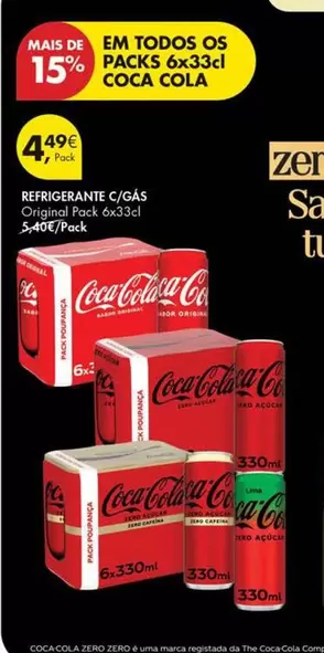 Coca cola - Refrigerante C/Gas
