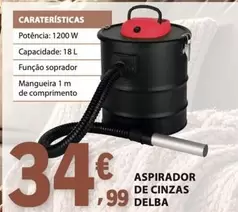 Delba - Aspirador De Cinzas