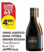 Alentejo - Vinho Dona Vitoria Grande Escolha