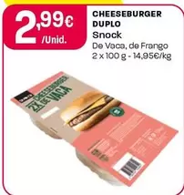 Snock - Cheeseburger Duplo