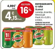 Sumol - Refrigerante C/ Gas