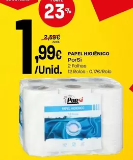 Porsi - Papel Higiênico