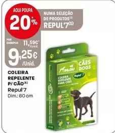 Repul 7 - Coleira Repelente P/ Cao
