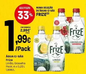 Frize - Água C/ Gas