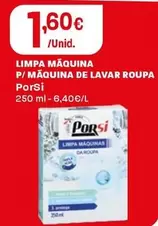 Porsi - Limpa Maquina P/Maquina De Lavar Roupa