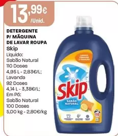 Skip - Detergente P/Maquina De Lavar Roupa