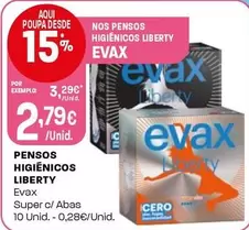 Evax - Pensos Higienicos Liberty