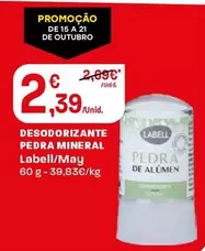 Labell - Desodorizante Pedra Mineral