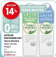 Terra Nostra - Leite De Pastagem UHT