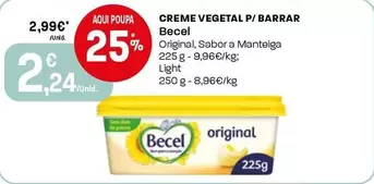 Becel - Creme Vegetal Para Barrar
