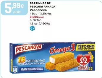 Pescanova - Barrinhas De Pescada Panada