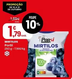 Porsi - Mirtilos