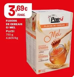 Porsi - Flocos De Cereais C/ Mel