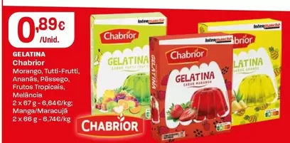 Chabrior - Gelatina