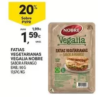 Nobre - Fatias Vegetarianas