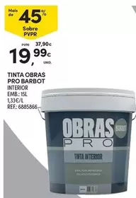 Barbot - Tinta Obras Pro