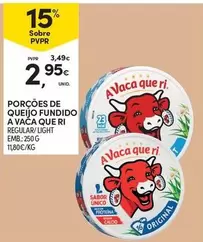 Porções De Queijo Fundido A Vaca Que Ri