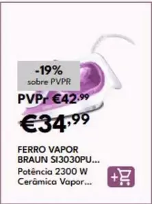 Braun - Ferro Vapor SI3030PU