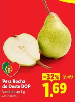 Pera Rocha Do Oeste Dop