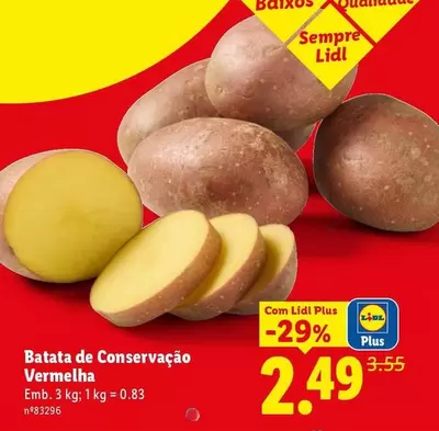 Lidl - Batata De Conservação