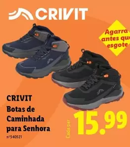 Crivit - Botas De Caminhada Para Senhora