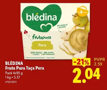 blédina - Fruta Pura Taca Pera