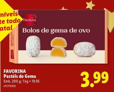 Favorina - Pastéis De Gema