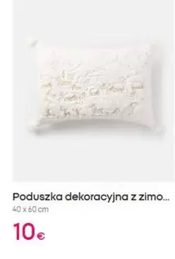 Poduszka Dekoracyjna Z Zimo
