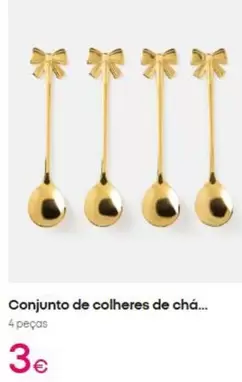 Conjunto De Colheres De Chá...