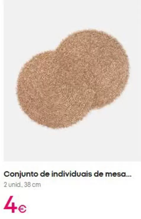 Conjunto De Individuais De Mesa