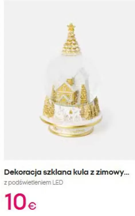 Dekoracia Szkana Kua Z Zimowy
