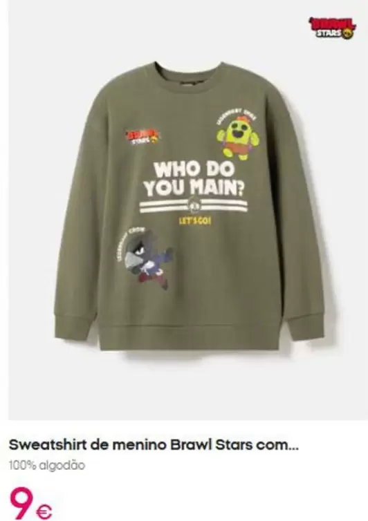 Brawl Stars - Sweatshirt De Menino